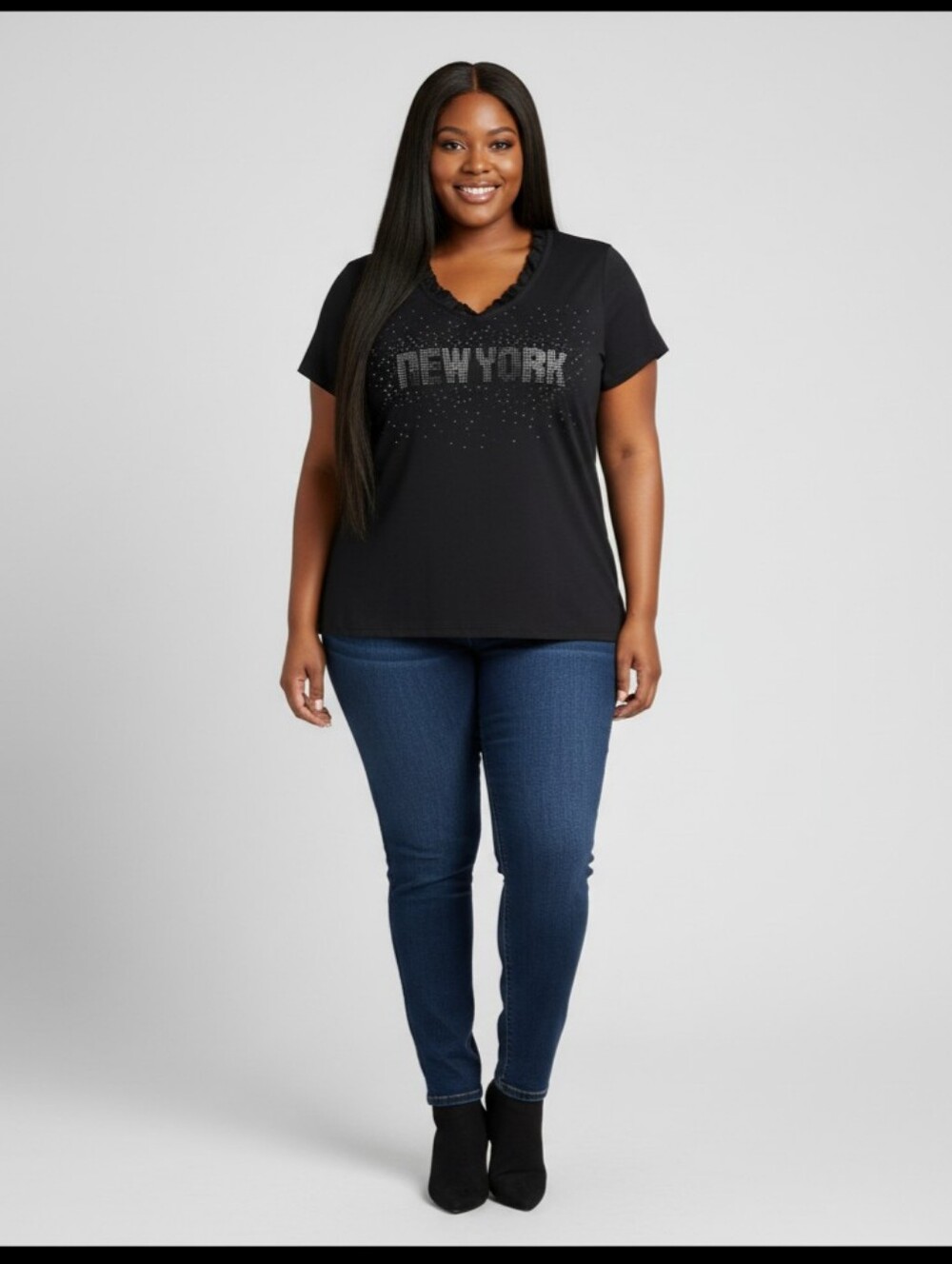 Beyonce Dereon Plus Size Tee 3X 18 20